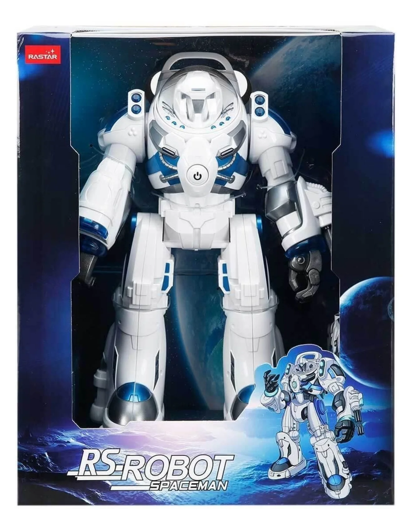 76900 Robot Spaceman Uzaktan Kumandalı Sesli ve Işıklı