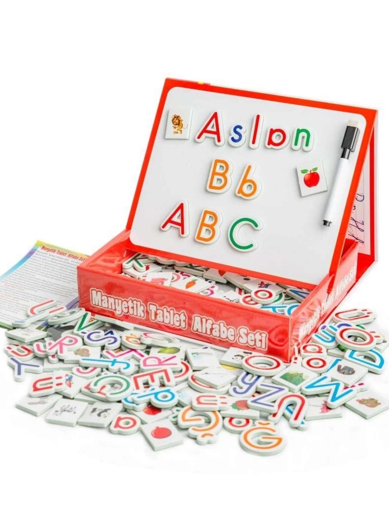 7910 MANYETİK TABLET ALFABE SETİ