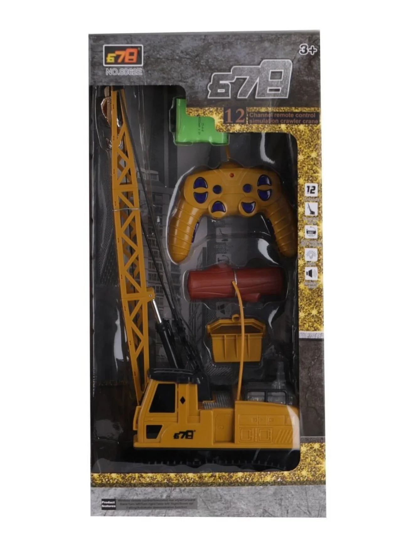 8062E UZ KUM ŞARJLI KULE VİNÇ