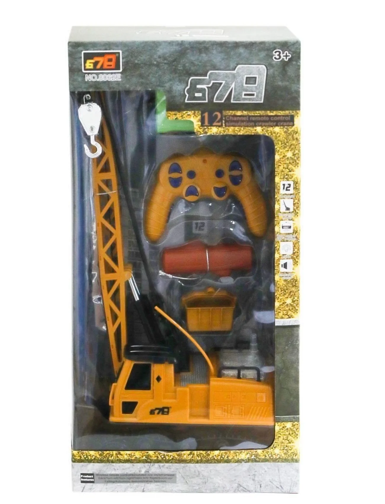 8062E UZ KUM ŞARJLI KULE VİNÇ