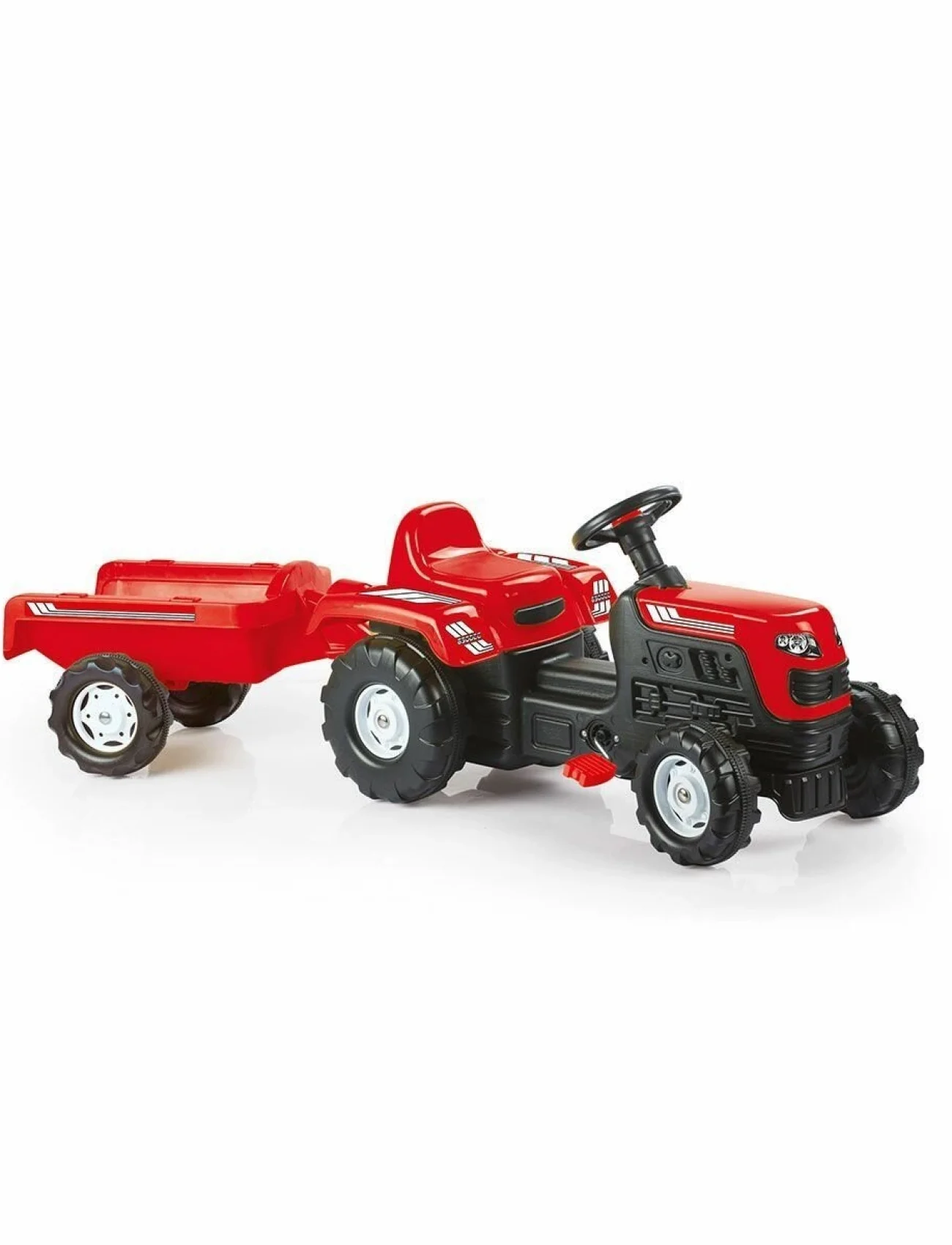 8146 OYUNCAK ROMORKLU TRAKTOR KIRMIZI