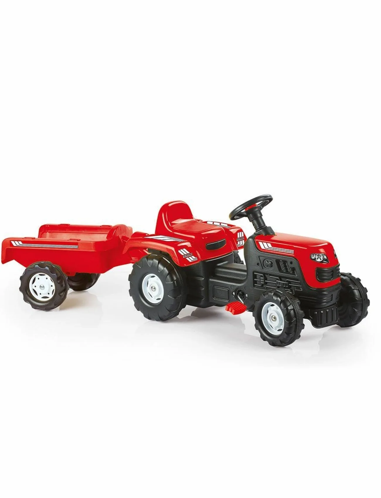 8146 OYUNCAK ROMORKLU TRAKTOR KIRMIZI