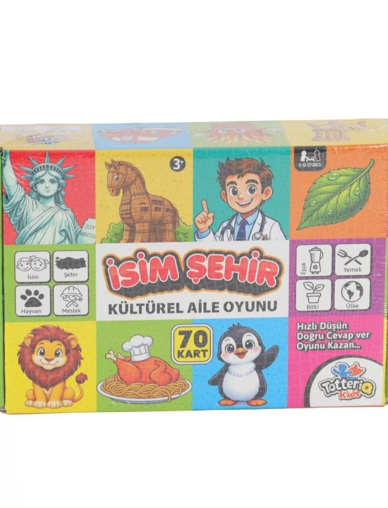 8247 İSİM ŞEHİR KÜLTÜREL AİLE OYUNU