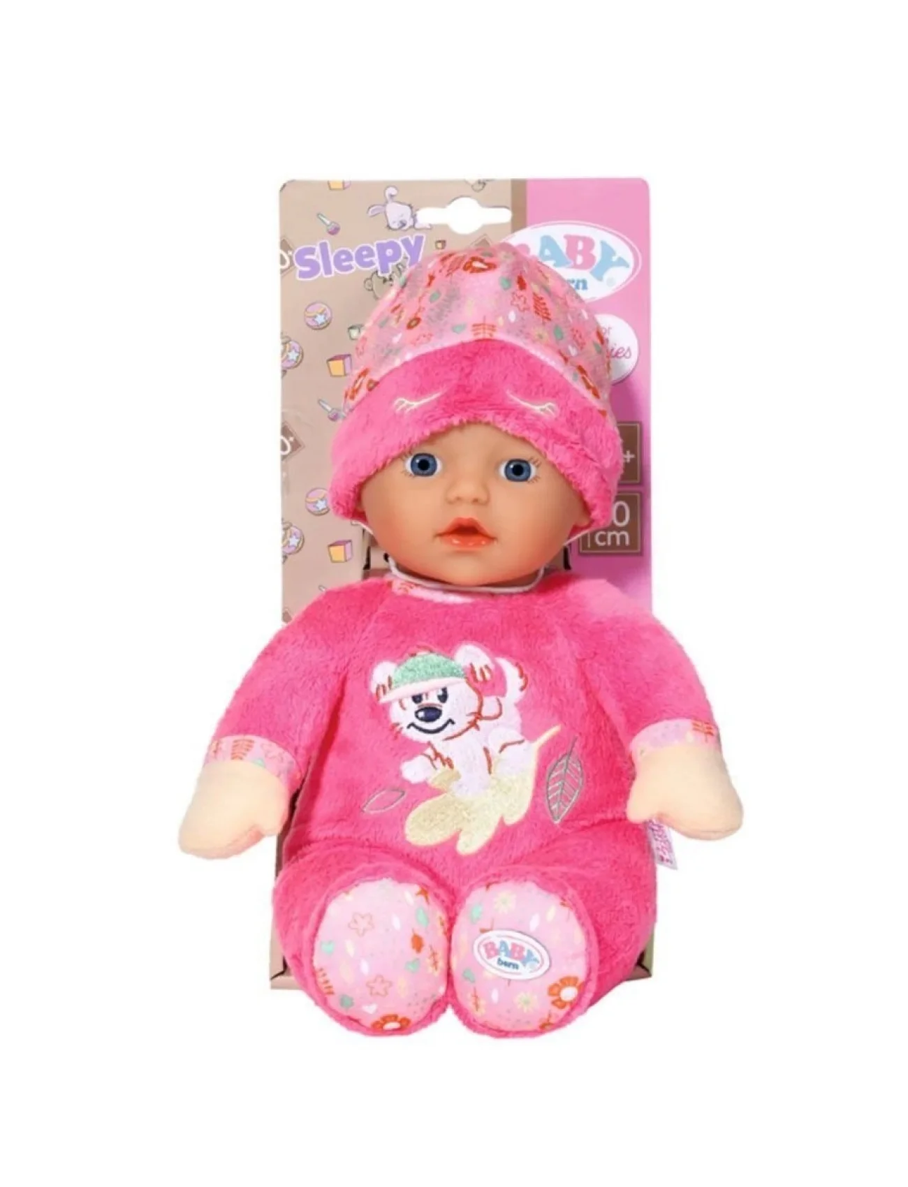 833674 Baby Born Uykucu Bebek - Pembe - 30cm