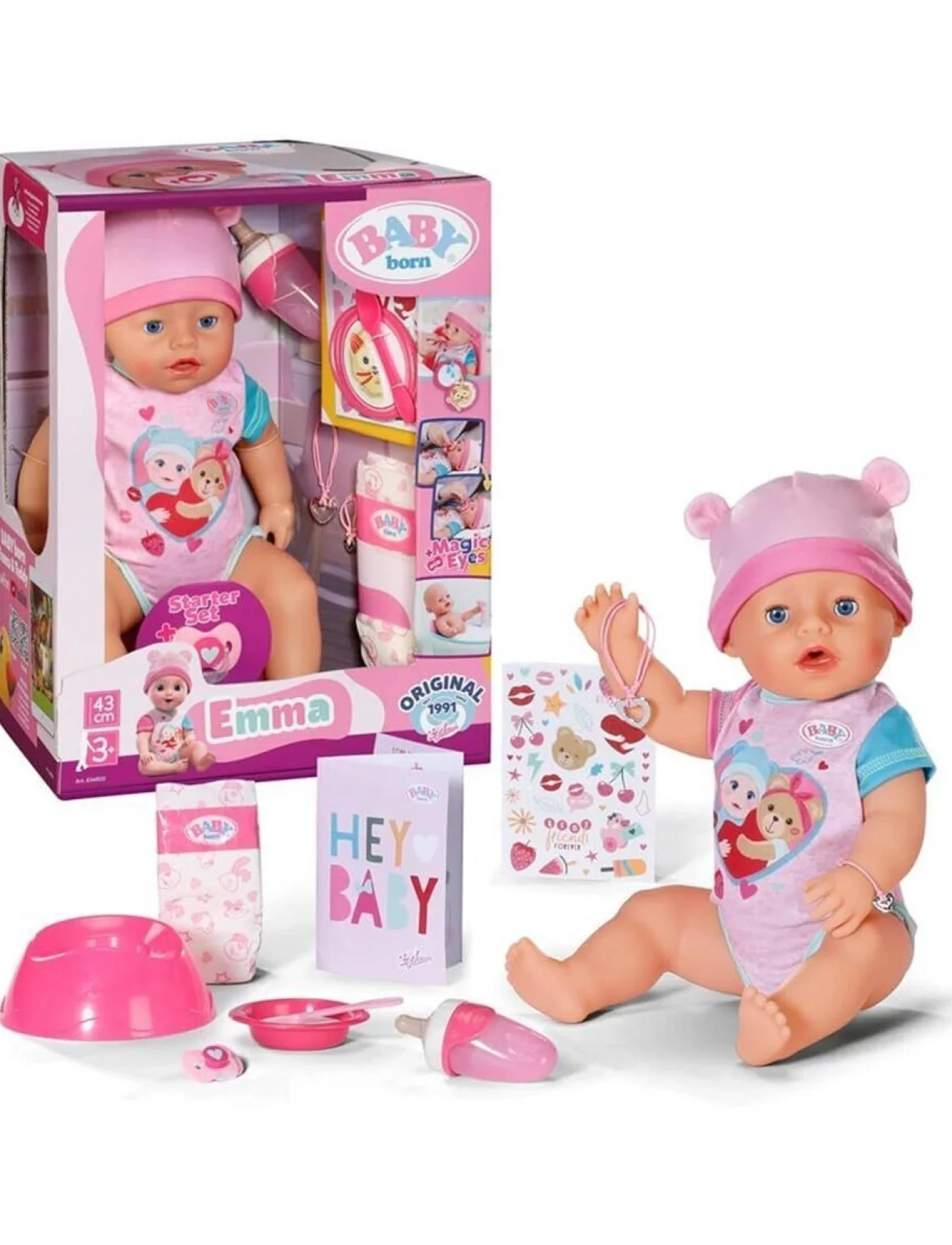 834800 Baby Born Emma 43cm bebek