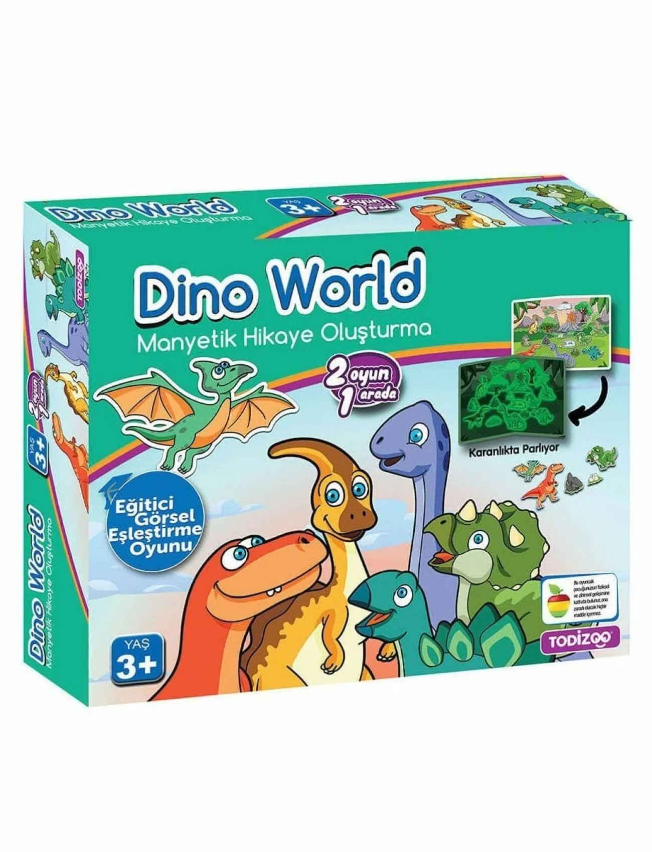 83915 DINO WORLD MANYETİK HİKAYE OLUŞTURMA