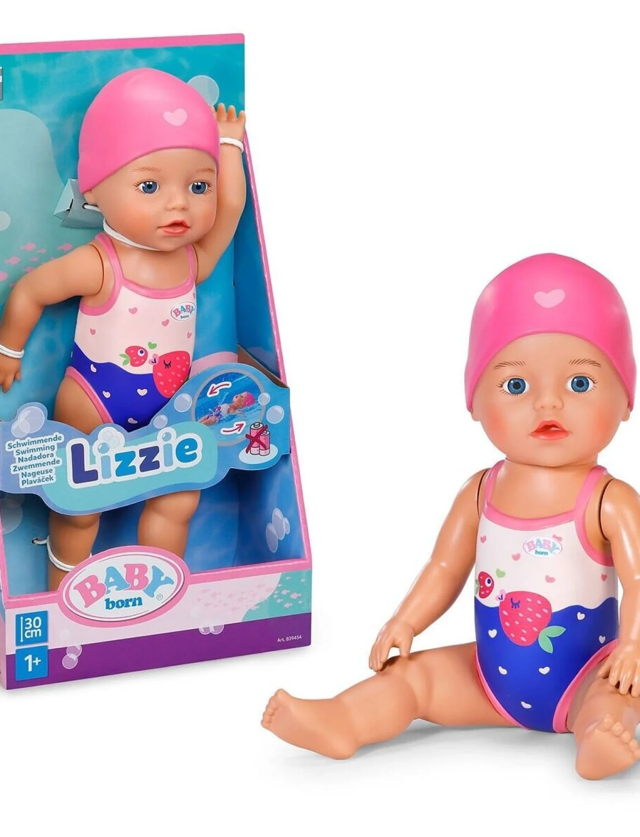 839454 Baby Born Lizzie 30 cm Yüzen Bebek