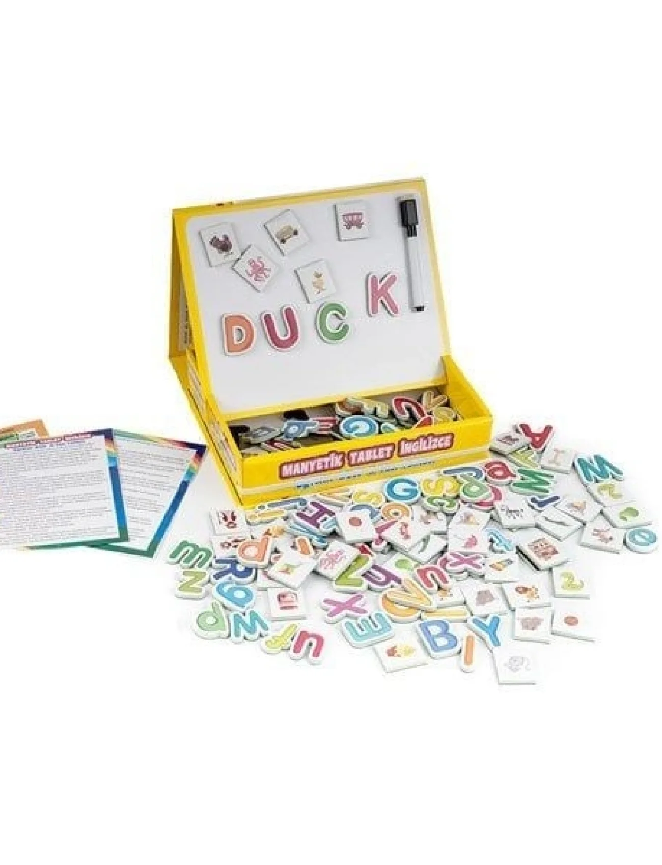 8418 MANYETİK TABLET İNGİLİZCE SETİ