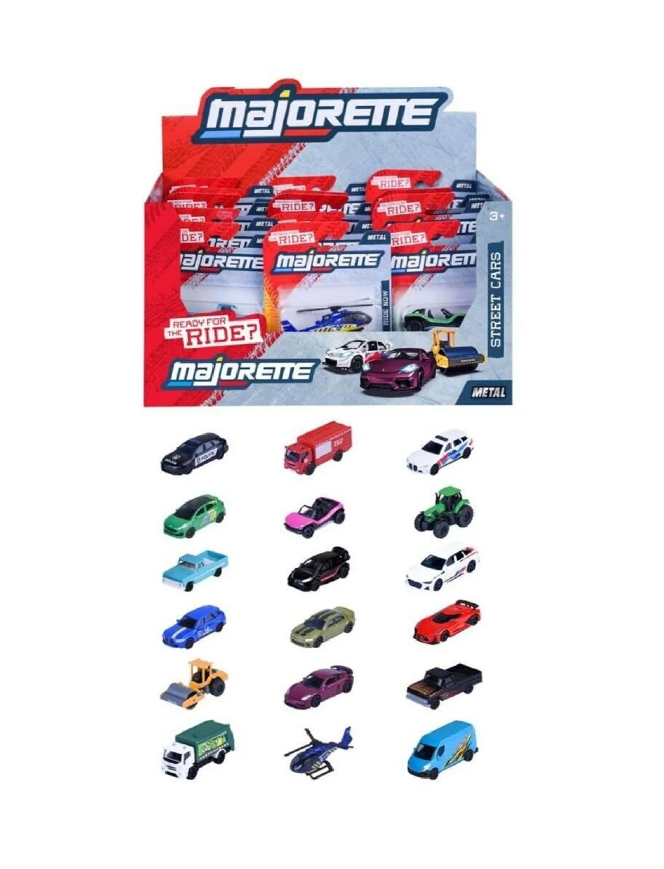 8501009800 Street Cars Shelf Displayfreewheel, 36x 8501000000, ean 3467452076(Belirtilen fiyat, tekli satış için adet fiyatıdır.)