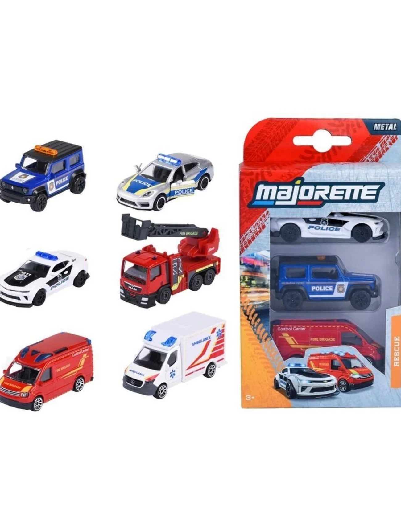 8503004001038 Rescue 3 Pieces Set 2-asst.