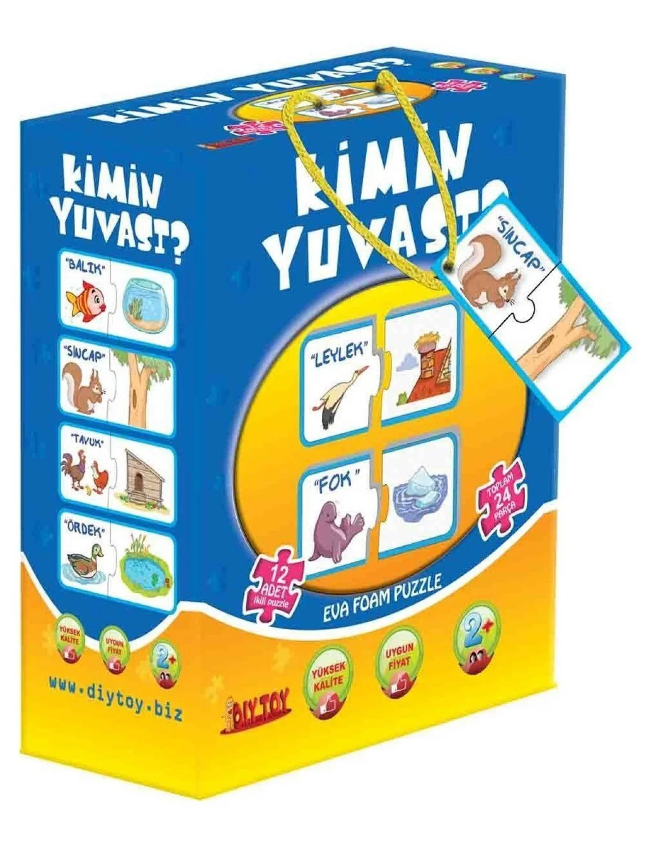 8513 2 Lİ KİMİN YUVASI KUTULU