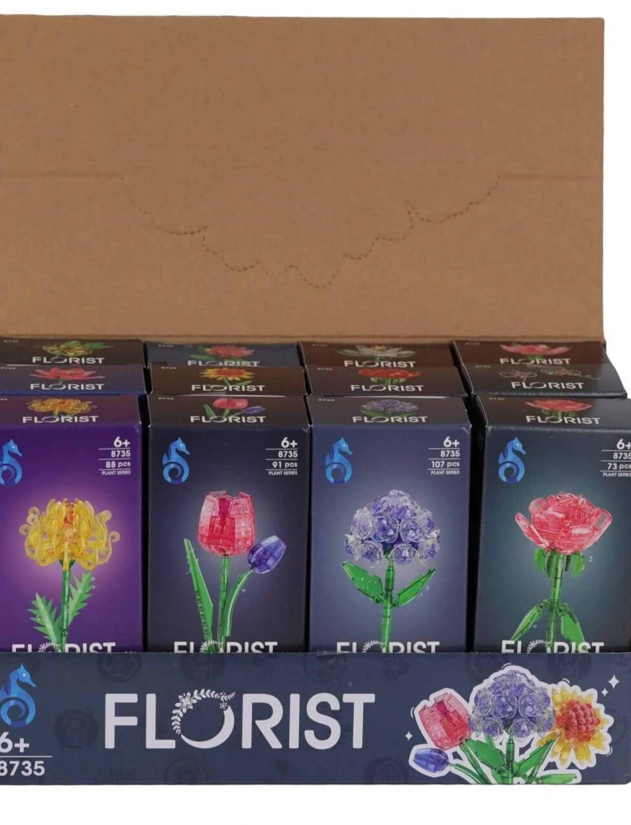 8735 KUT 12Lİ ÇİÇEK BLOK(Belirtilen fiyat, tekli satış için adet fiyatıdır.)