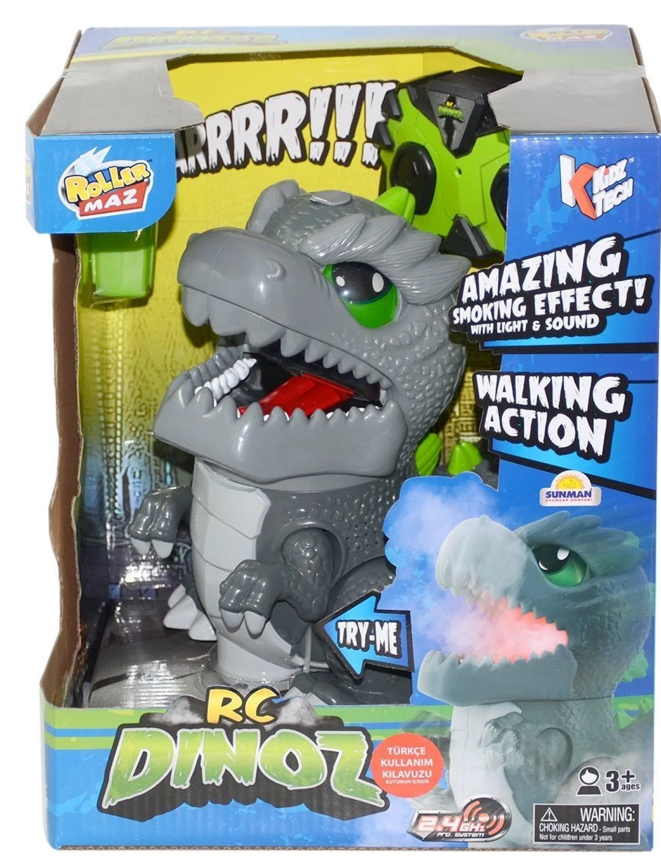 87411 Kidztech Uzaktan Kumandalı Dinozor