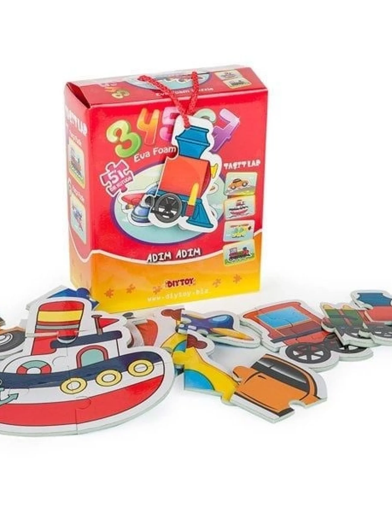 8742 KUT.PUZZLE TAŞITLAR 3 4 5 6 7