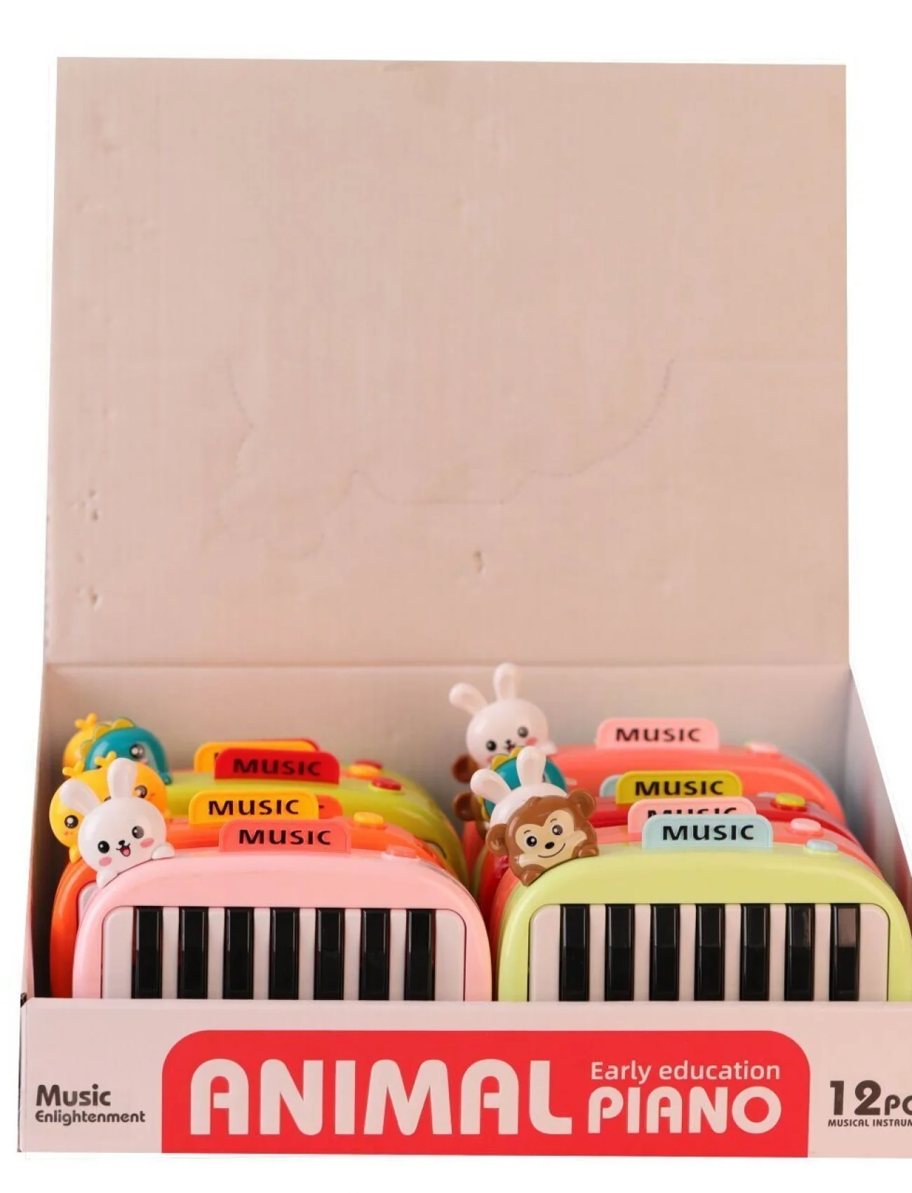 8896-1B MUSİC PŞYANO 12 PVCDE D BX 4 MODEL(Belirtilen fiyat, tekli satış için adet fiyatıdır)