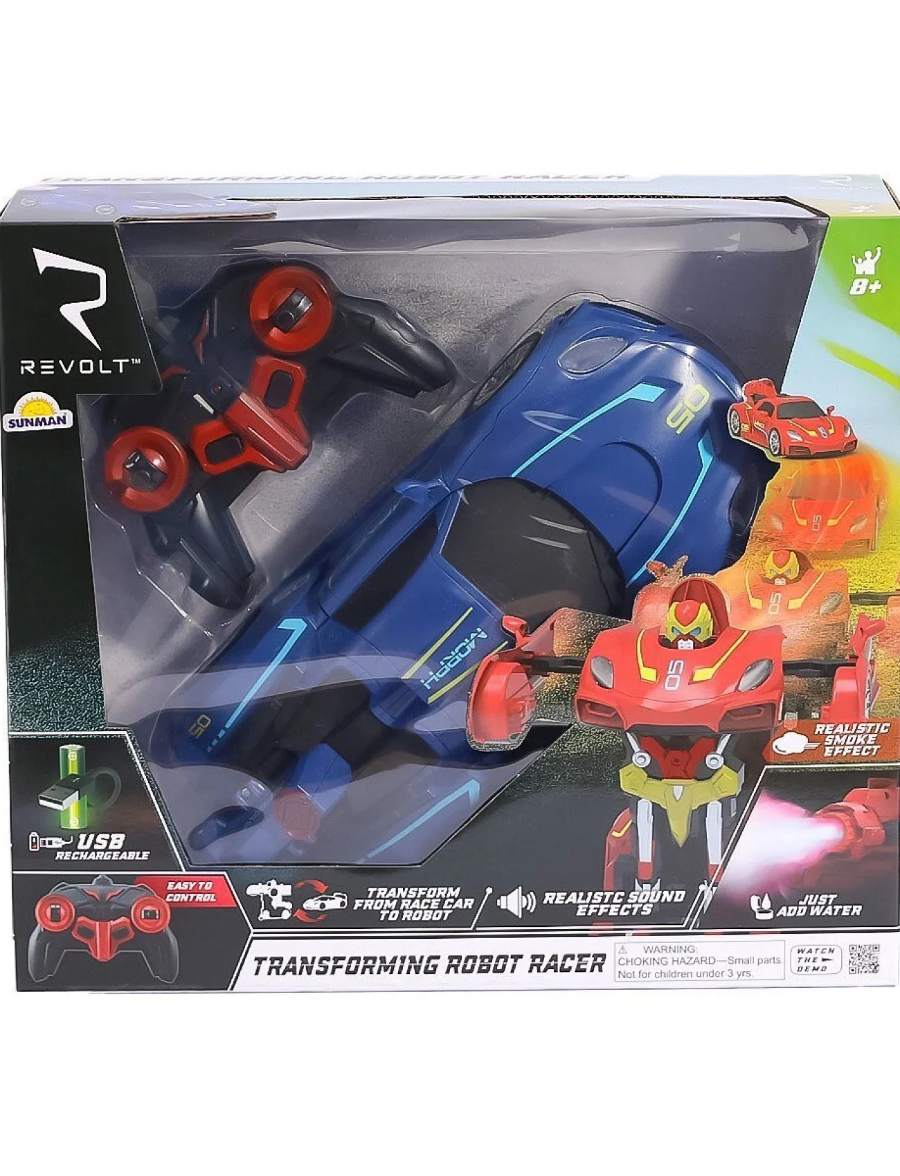 90654 Kumandalı Transforming Robot -Sunman