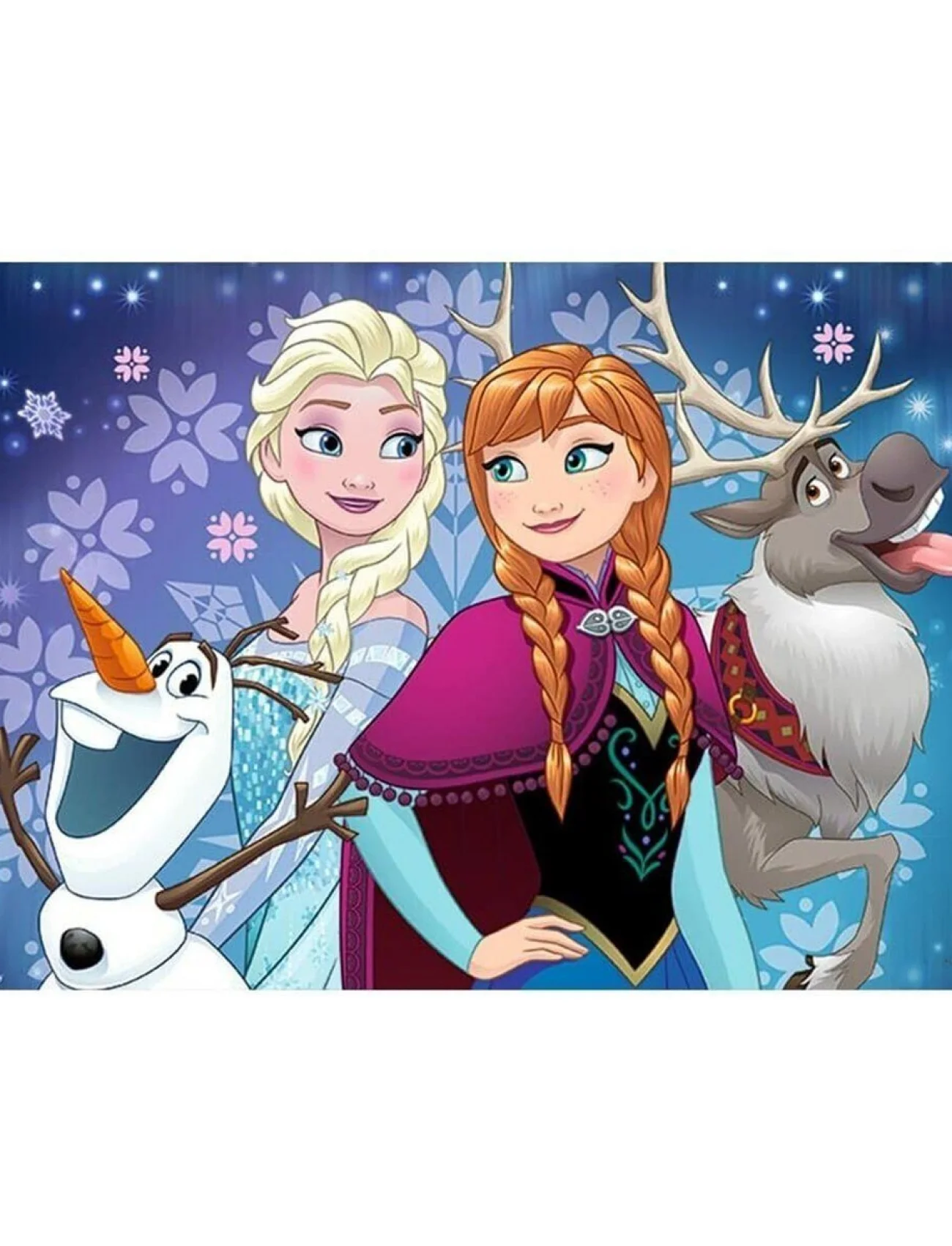 90747 Disney Frozen Kuzey Işıkları 2x24 parça Ravensburger Puzzle