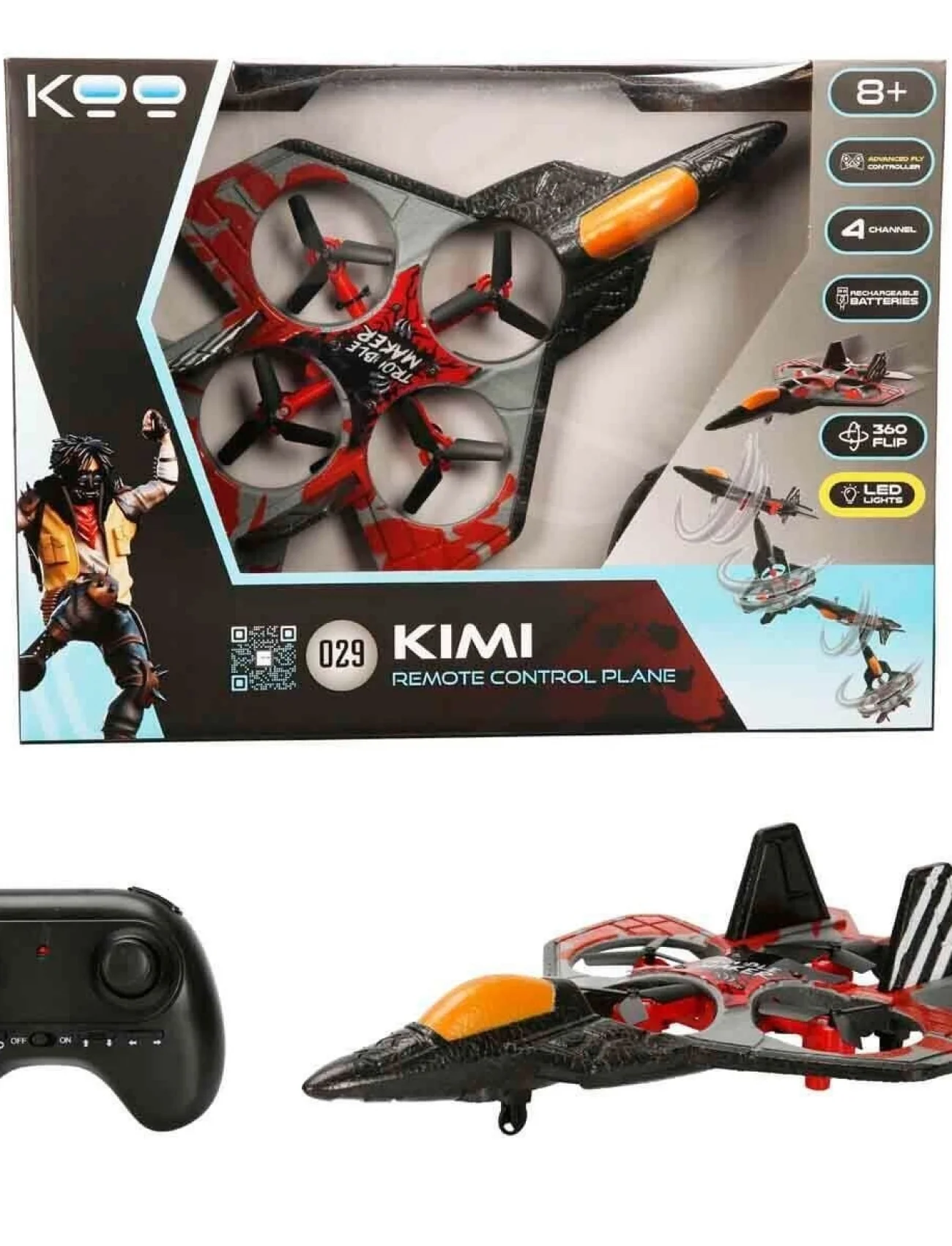 91034 SUN-KAB-RC UÇAK KIMI 029 KOTAR 0030 FF 3 7V USB 2R IŞIKLI