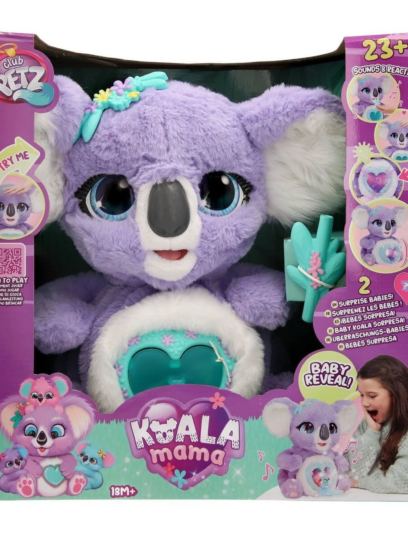 92116 İnteraktif Peluş Koala mama -Sunman