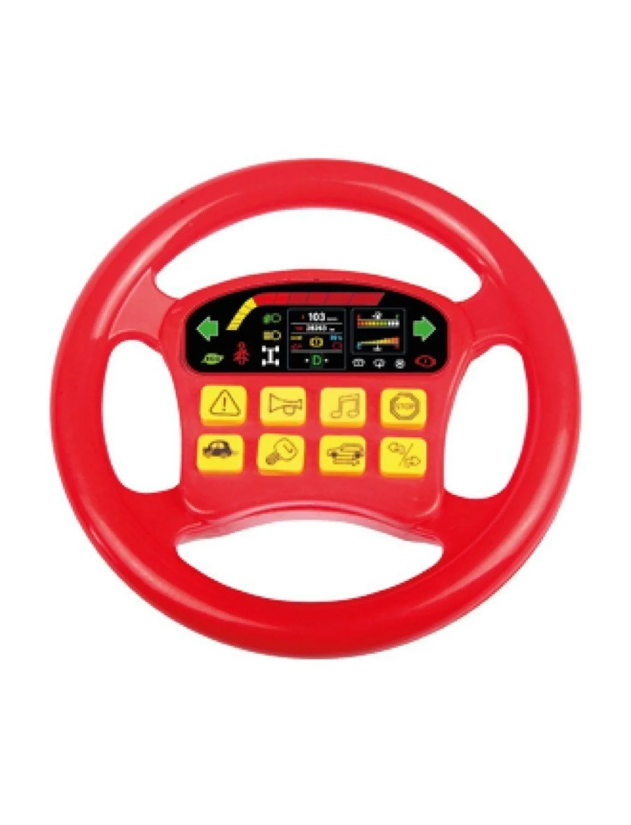 9253-9260 Müzikli Direksiyon Kırmızı/Mavi