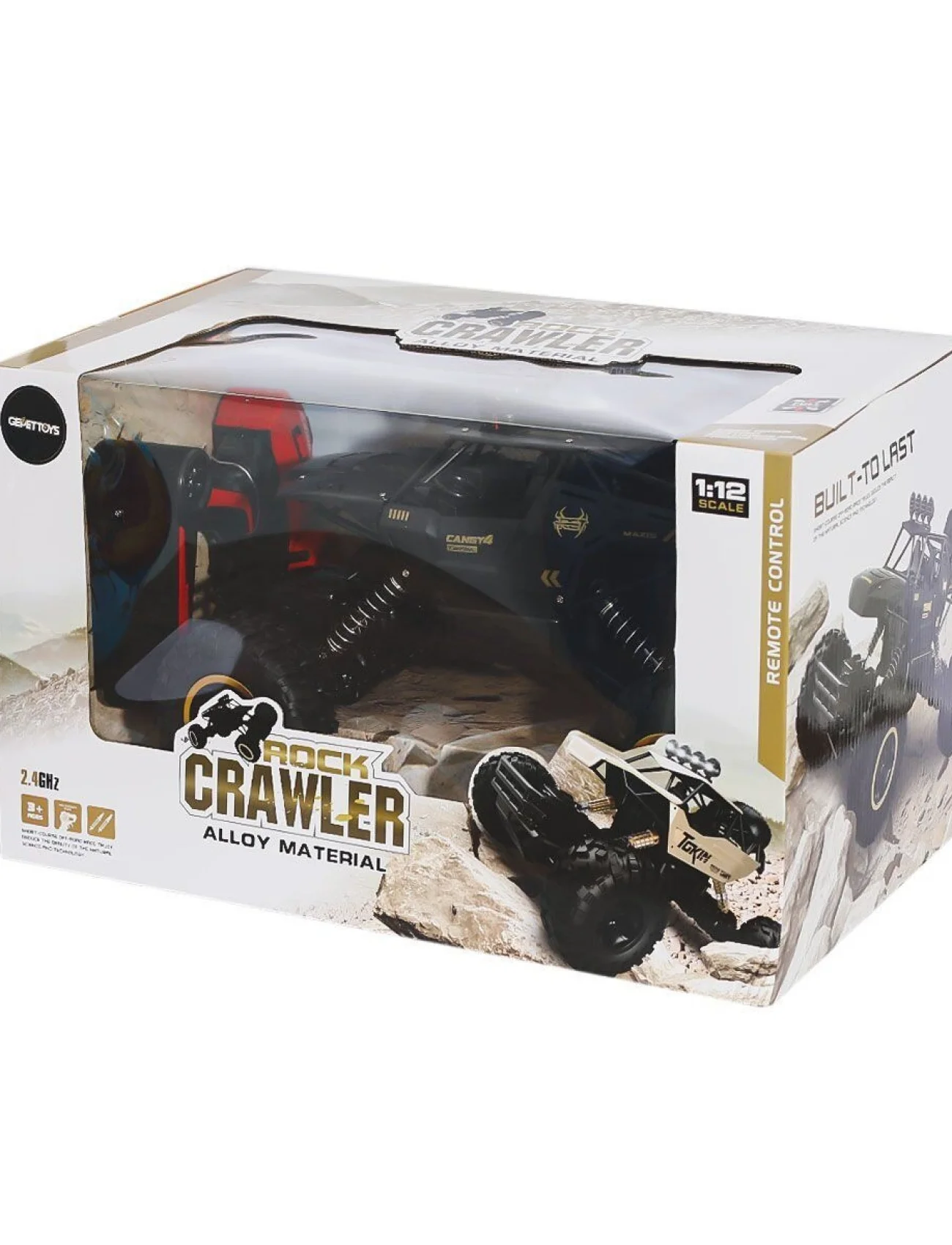 9268 Kumandalı 4X4 Metal Rock Crawler 1:12 -Gepettoys