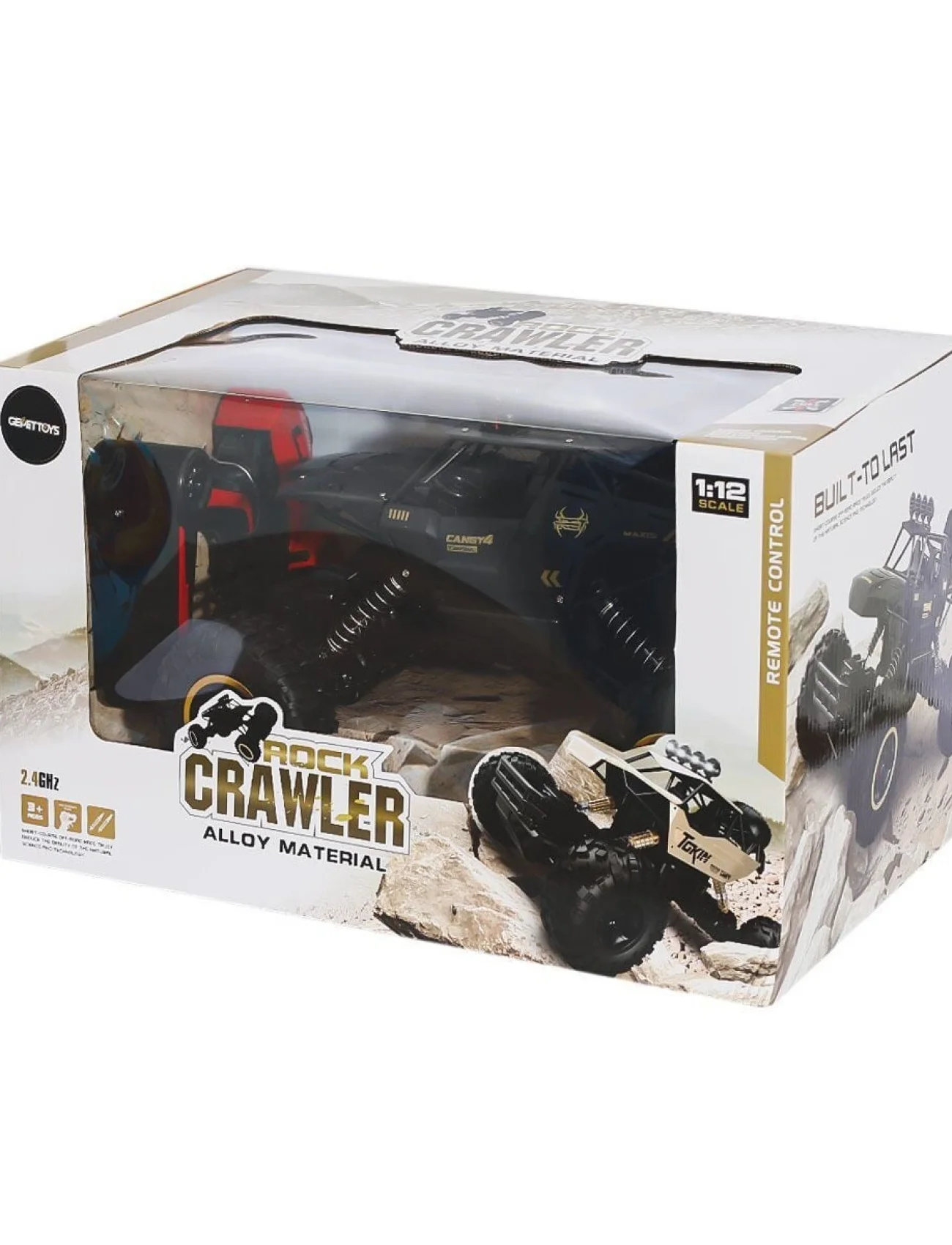 9268 Kumandalı 4X4 Metal Rock Crawler 1:12 -Gepettoys