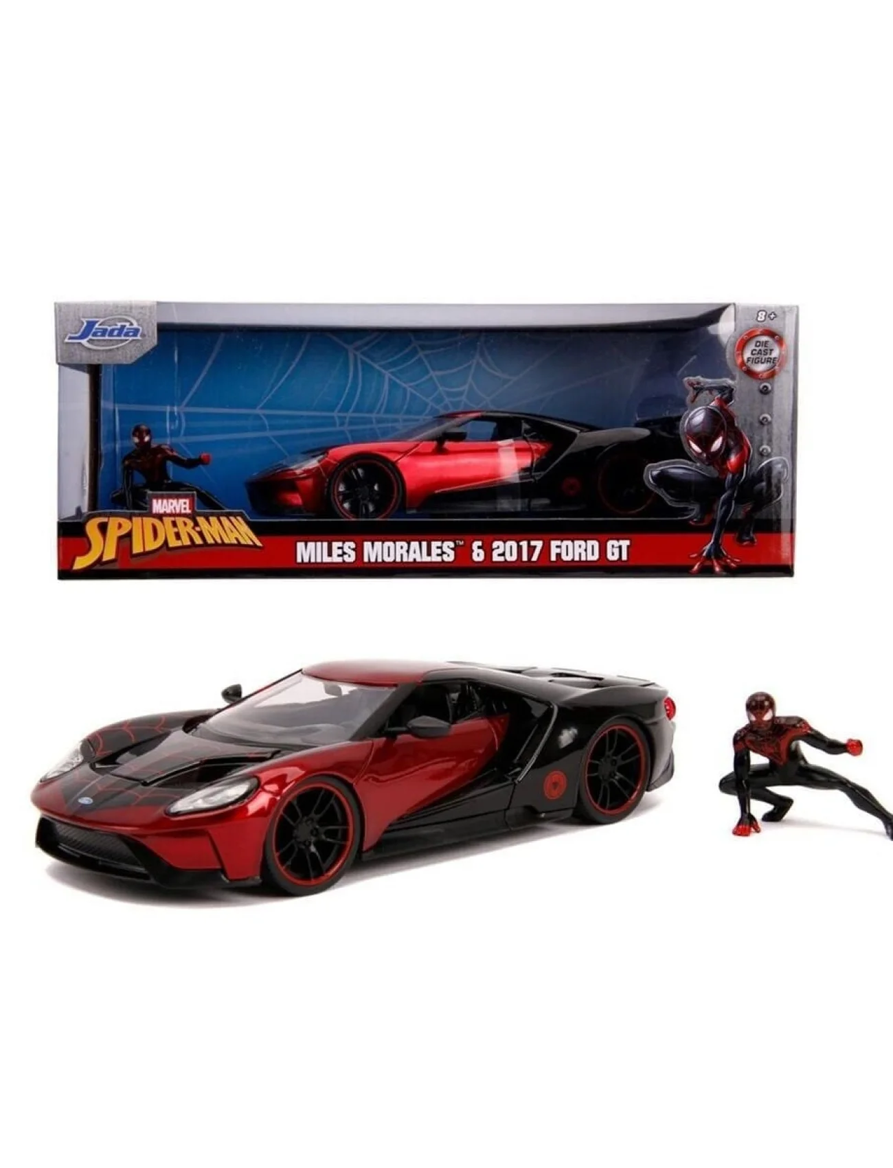 9331190314R00 Marvel Miles Morales 2017 Ford GT 1 24