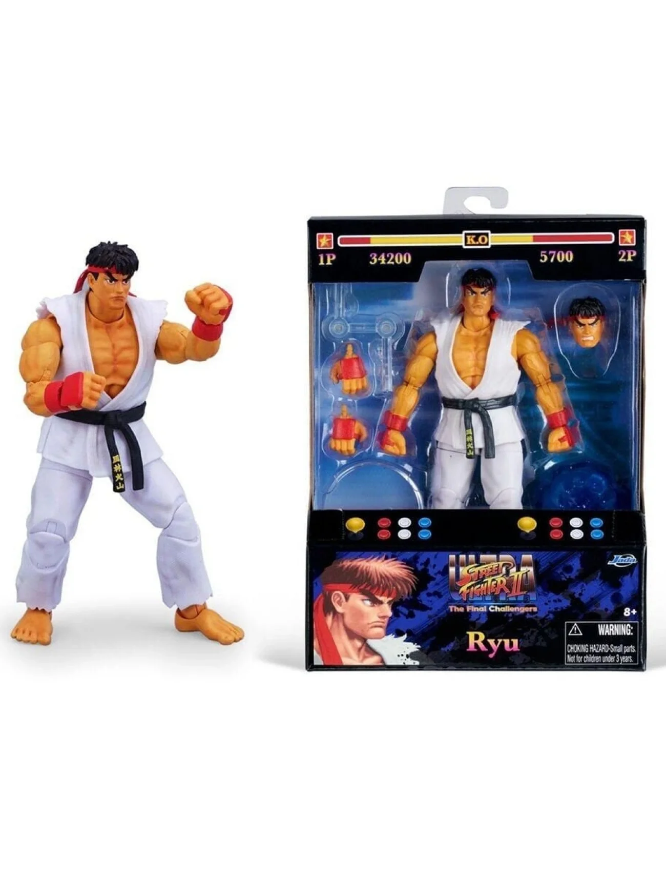 9334215314R00 Street Fighter II Ryu 6 Figure
