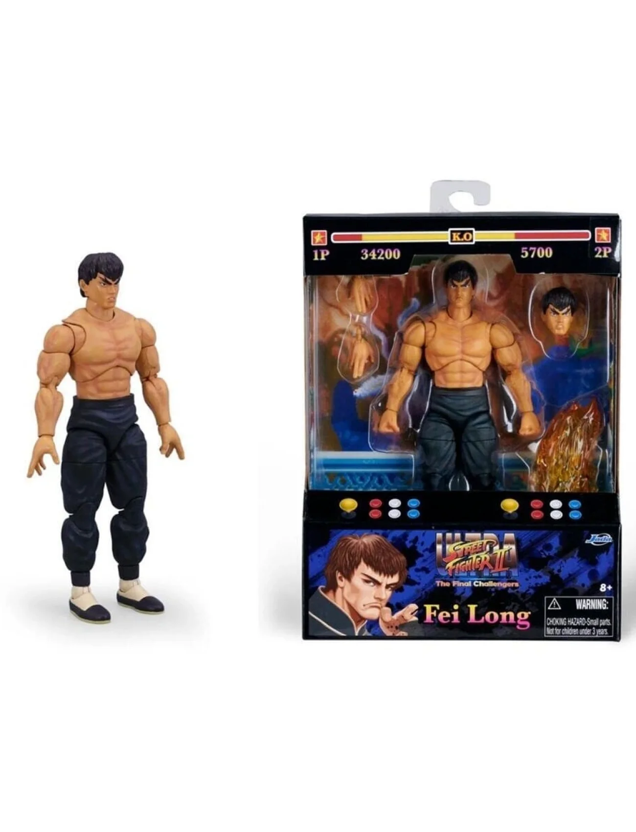 9334217314R00 Street Fighter II Fei-Long 6 Figure