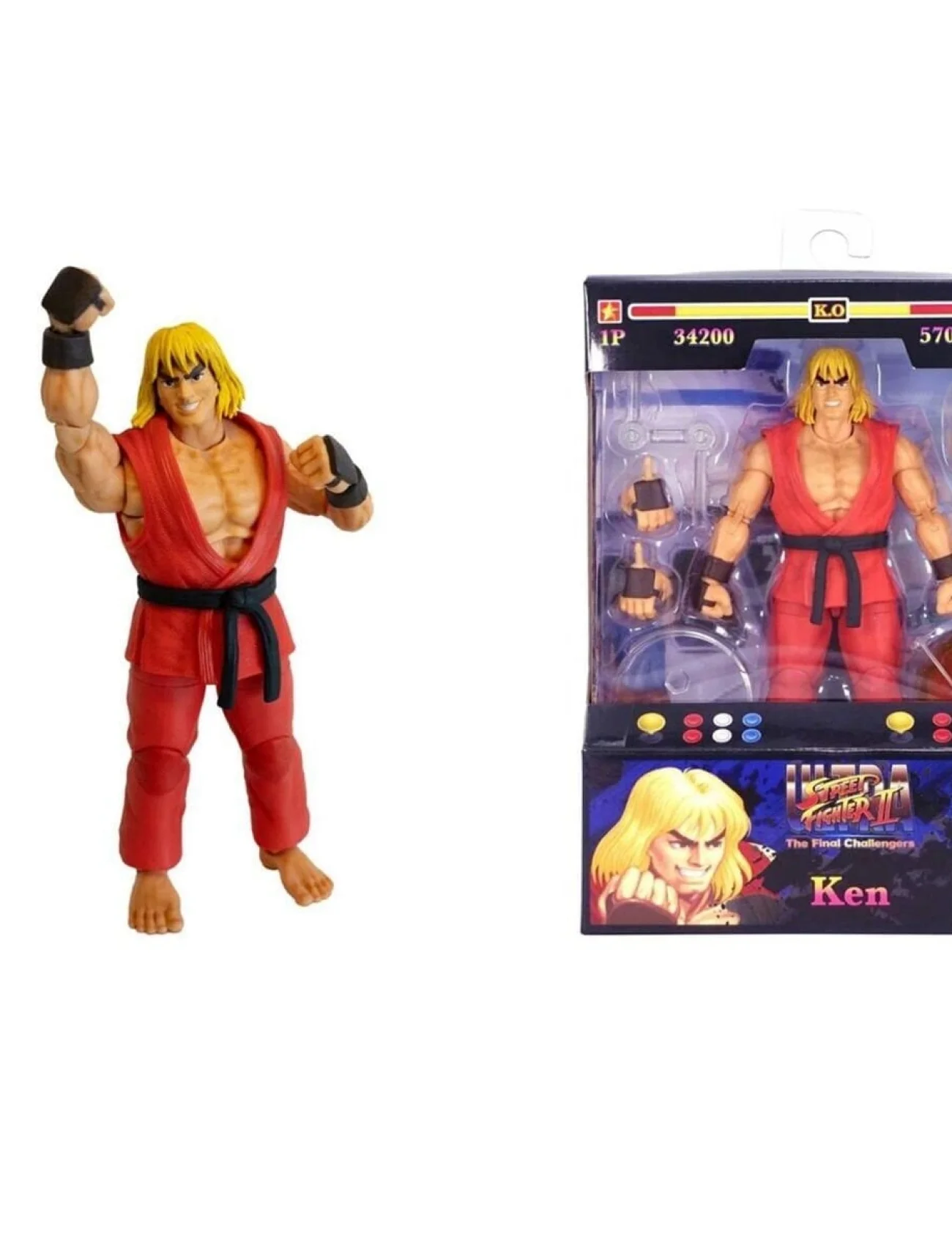 9334218314R00 Street Fighter II Ken 6 Figure