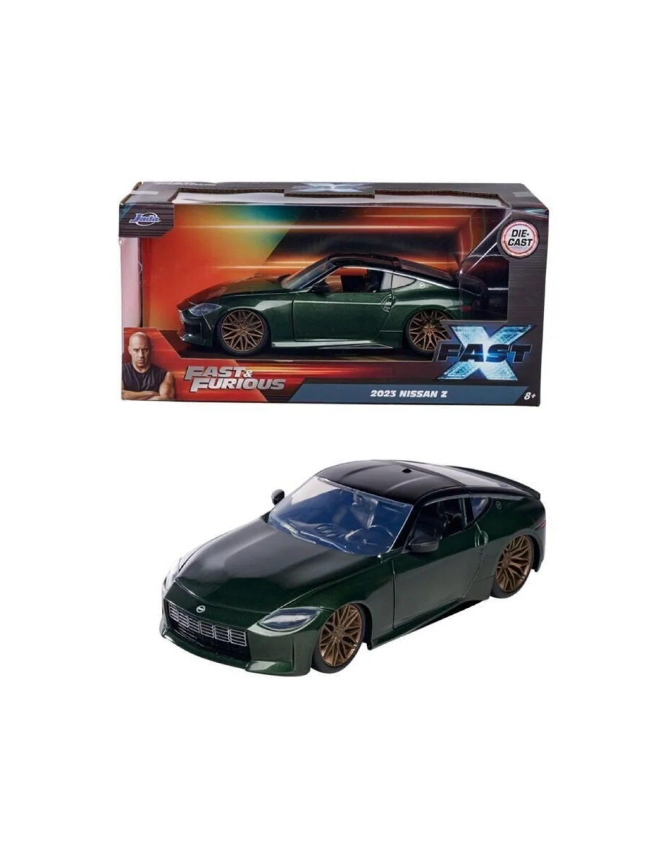 9334791314R00 Fast & Furious 2023 Nissan 1 24 F10 Fairlady Z die-cast fre