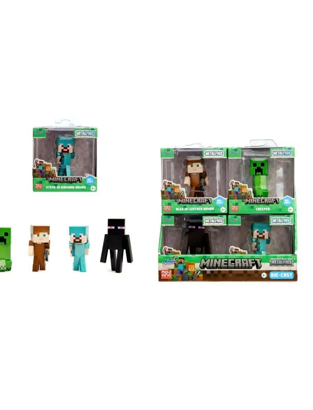 9385138300W03 Minecraft Figures 2 5 Wave 3die-castpop-culture collectible(Belirtilen fiyat, tekli satış için adet fiyatıdır.)