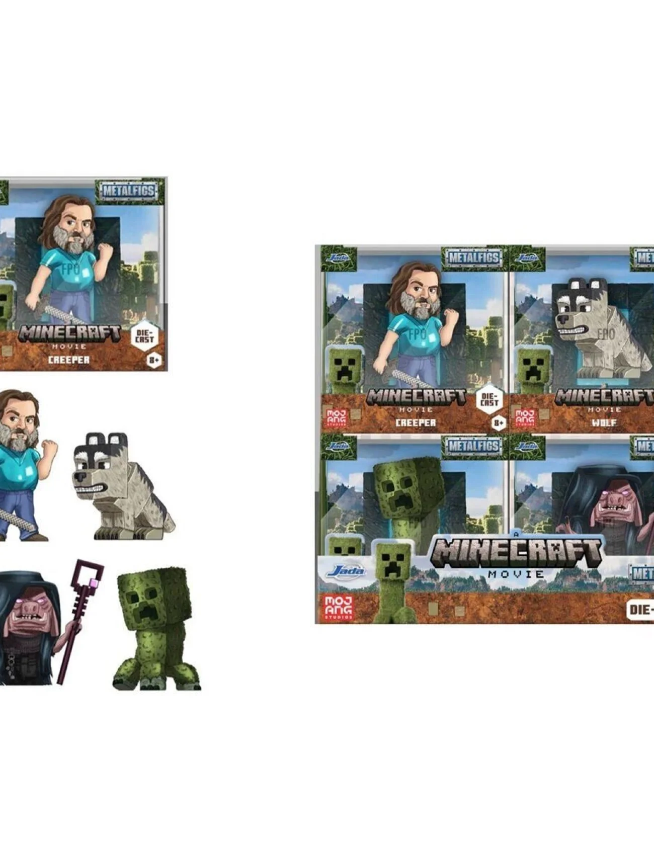 9385138300W05 Minecraft Movie Figures 2 5  Wave 5