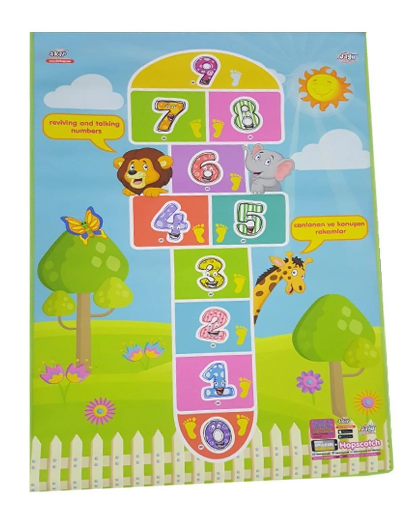 97-955 Jagu Oyun Halısı Seksek 150X100