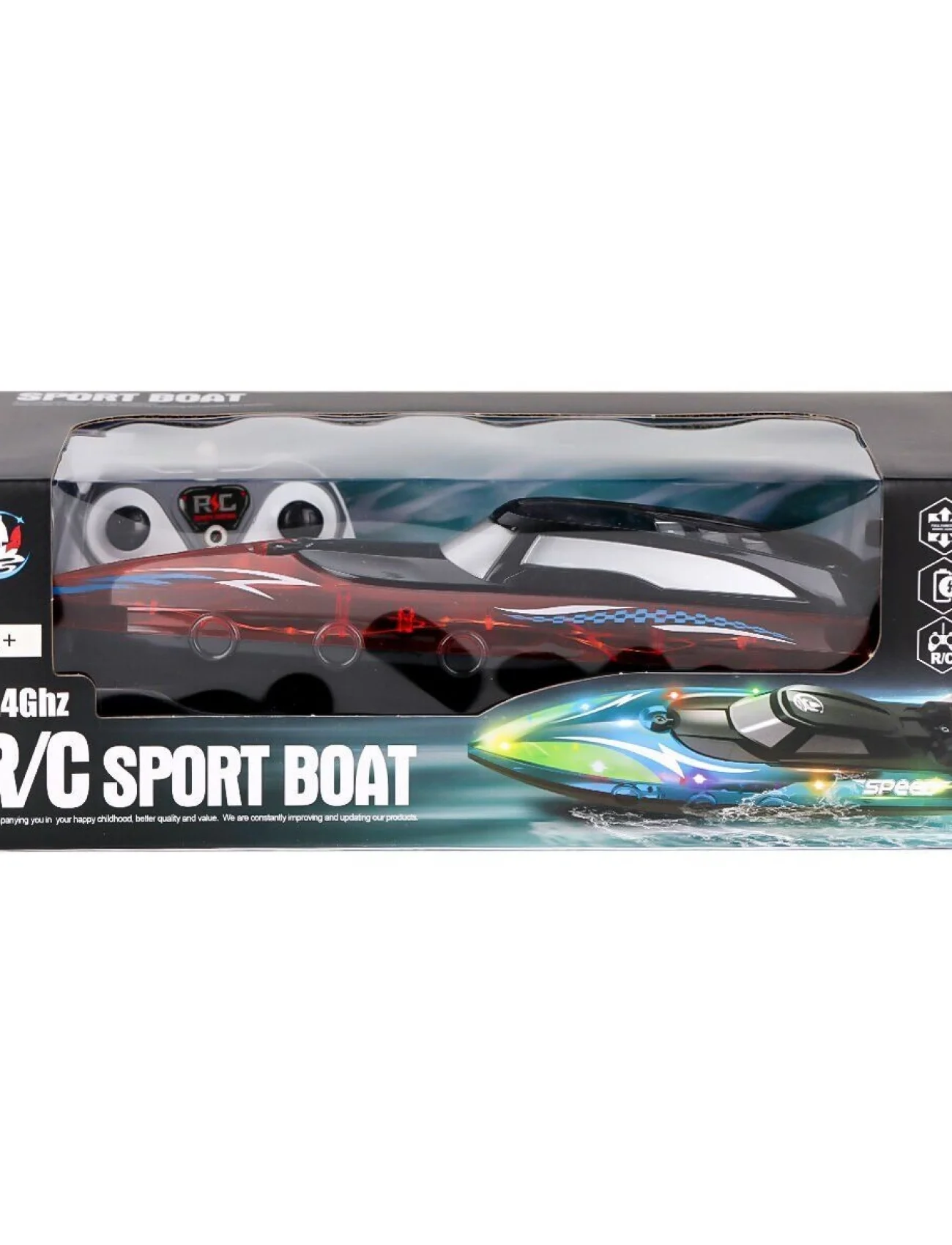 A3504-1 Kumandalı Şarjlı Spor Bot -Canem Oyuncak