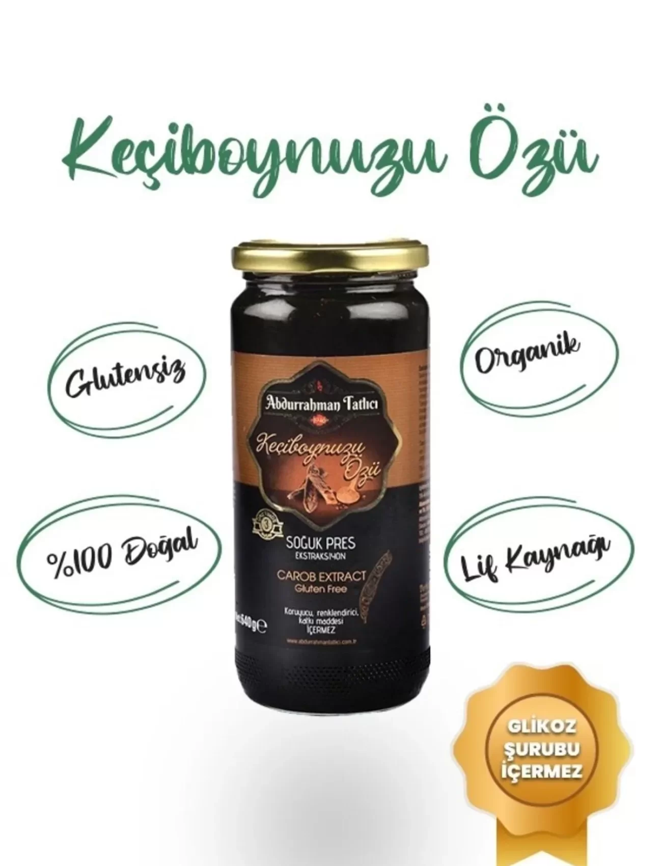 Abdurrahman Tatlıcı Keçiboynuzu Özü 640 Gr