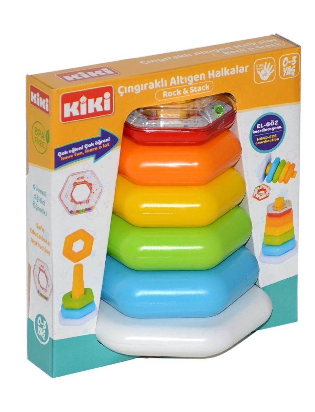 AE-1510 KİKİ ÇINGIRAKLI ALTIGEN HALKALAR