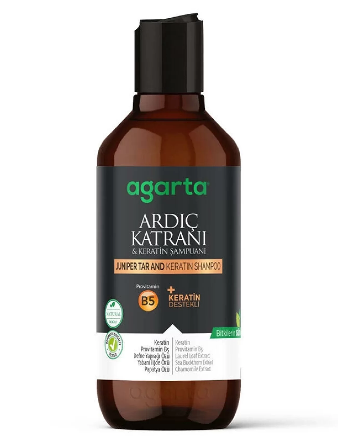 Agarta Ardıç Katranı & Keratin Şampuanı 400ml