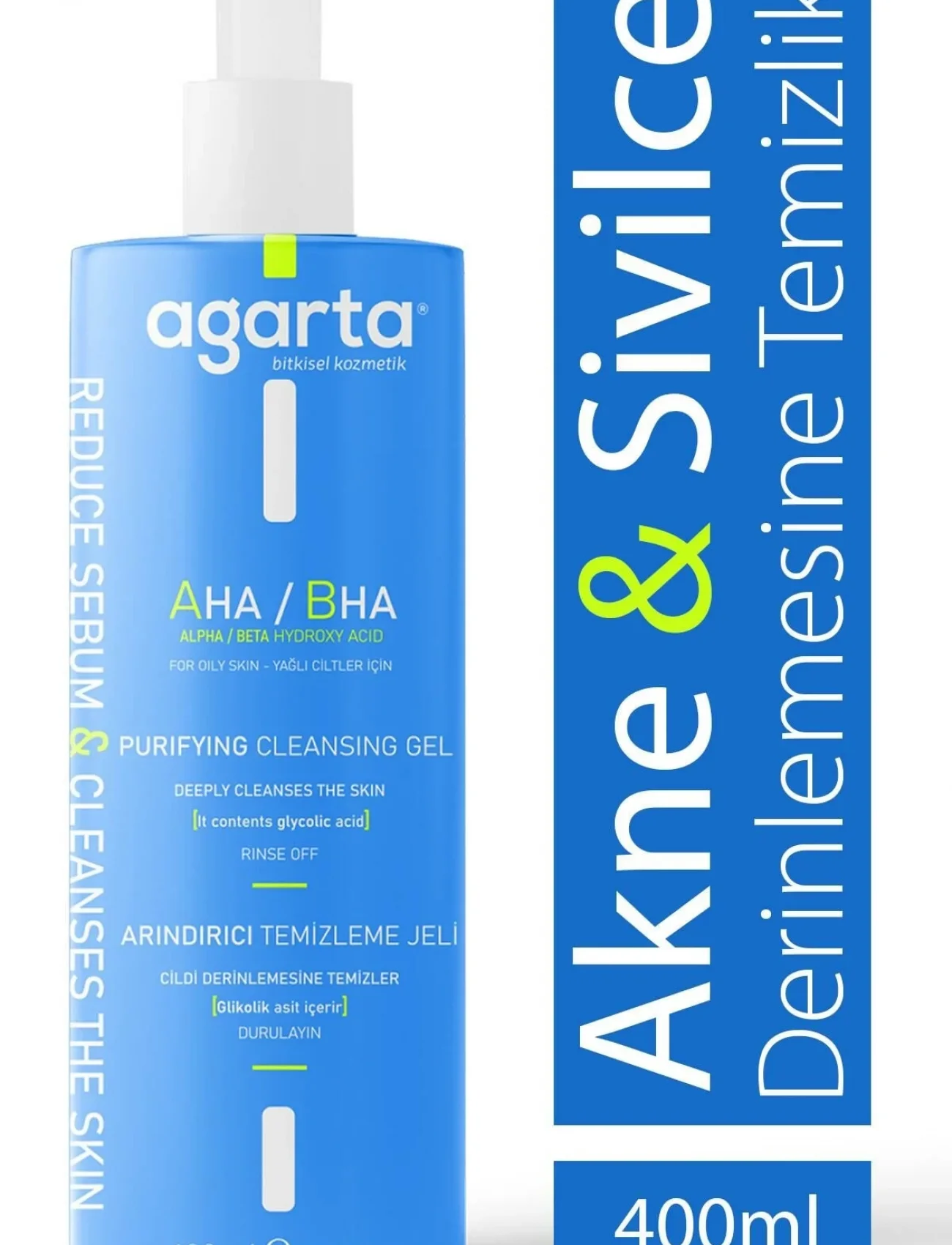 Agarta Arındırıcı Temizleme Jeli 400 ml