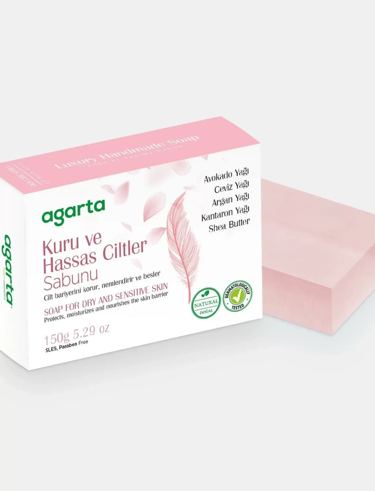 Agarta Cilt Bakım Sabunu 150 Gr Kuru ve Hassas Ciltler