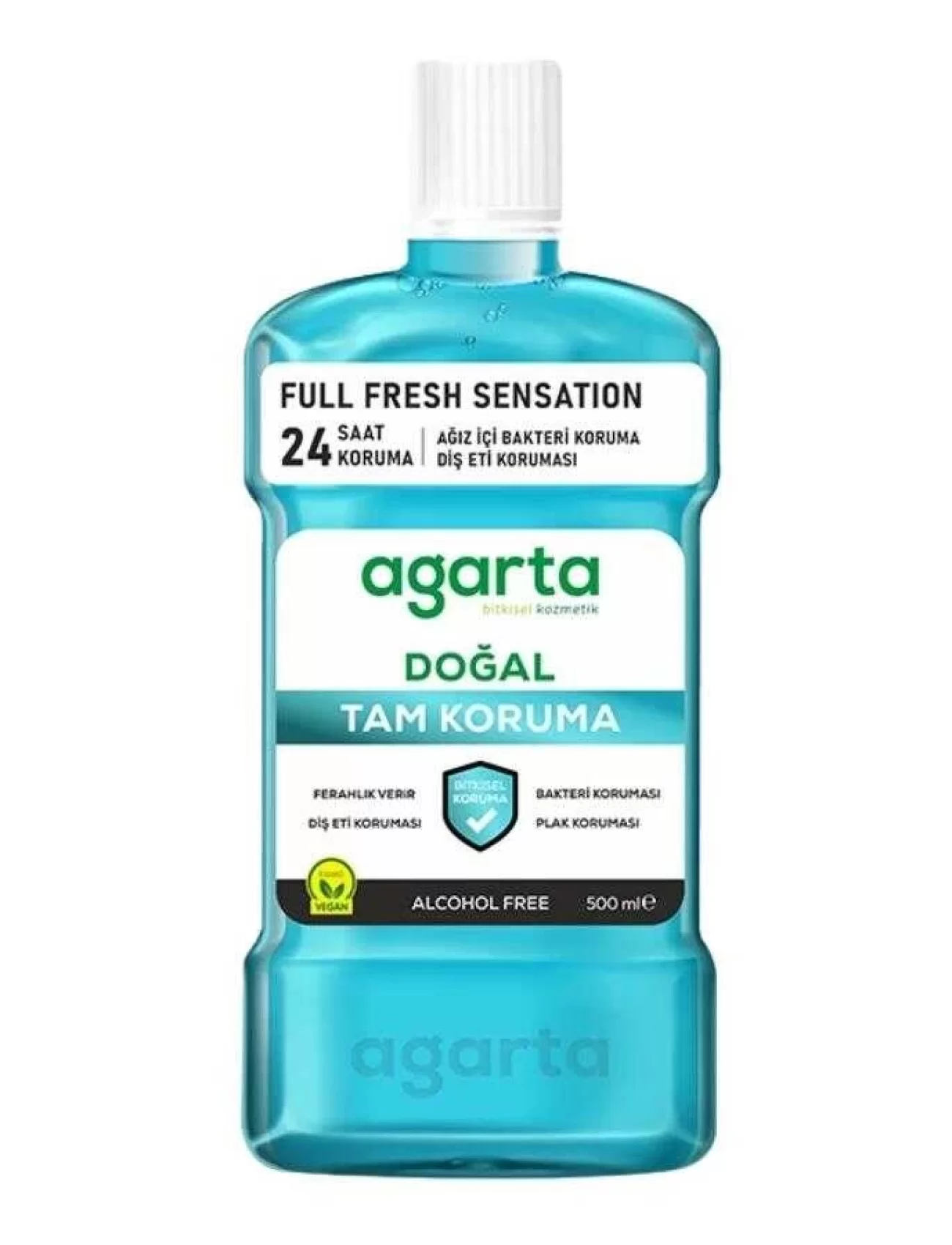 Agarta Doğal Ağız Bakım Suyu 500 Ml Tam Koruma