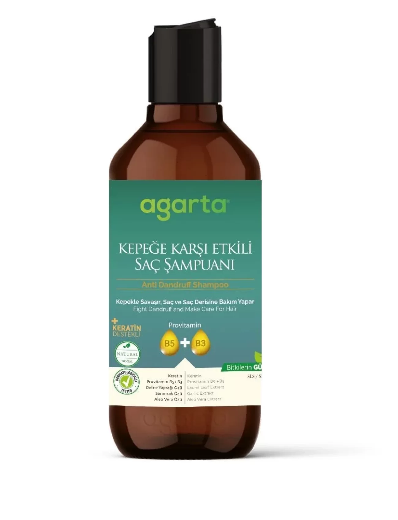 Agarta Doğal Kepeğe Karşı Etkili Şampuan 400 ml