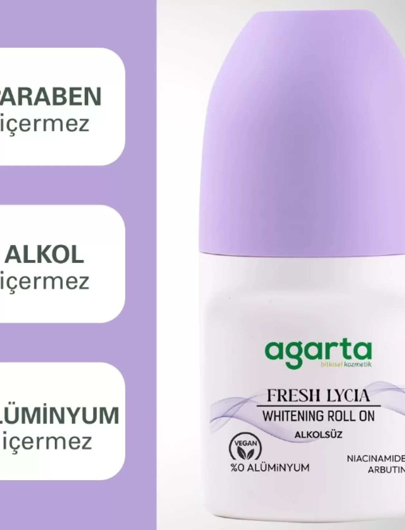 Agarta Doğal Roll-on Fresh Lycia 50 Ml