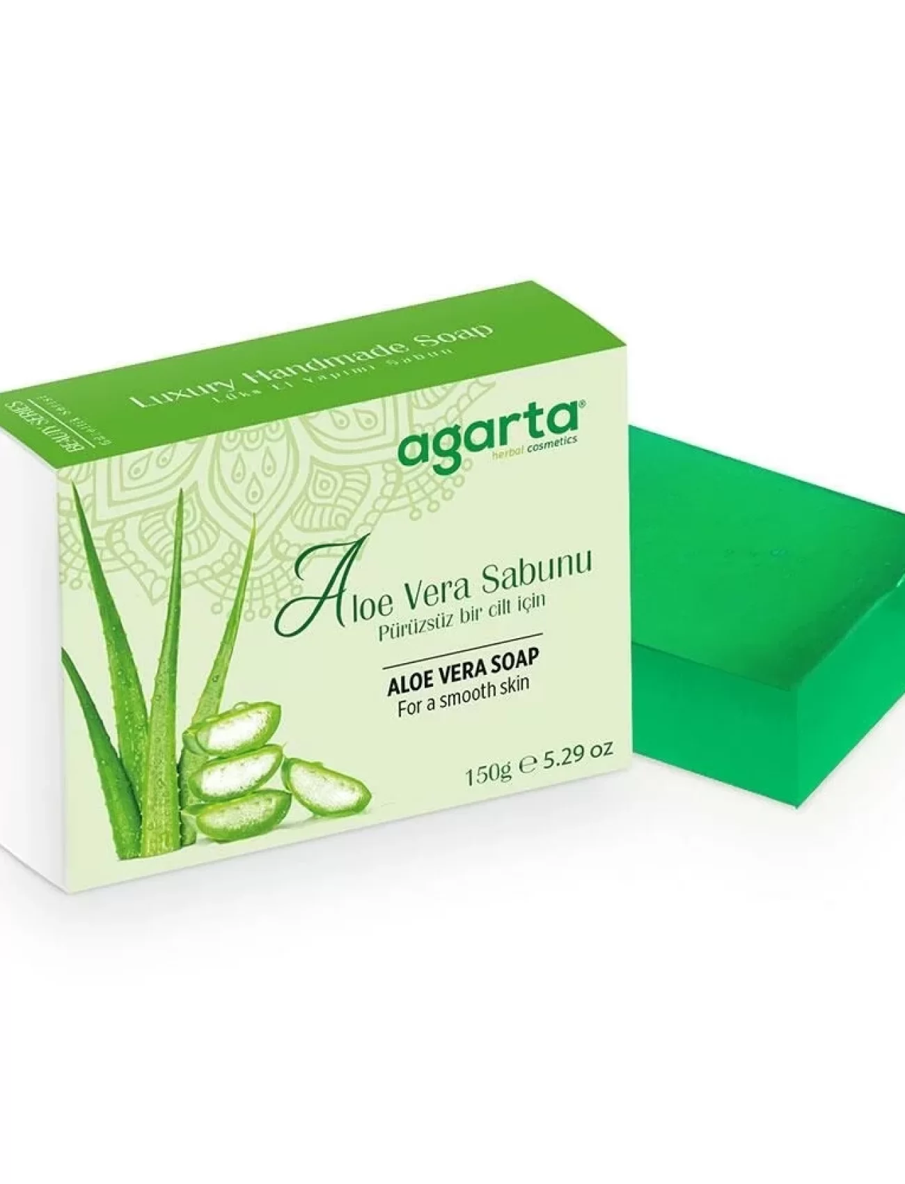 Agarta El Yapımı Güzellik Sabunu 150 Gr Aloe Vera