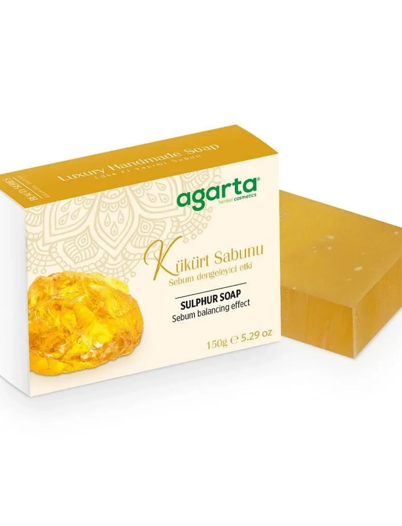 Agarta El Yapımı Güzellik Sabunu 150 Gr Kükürt