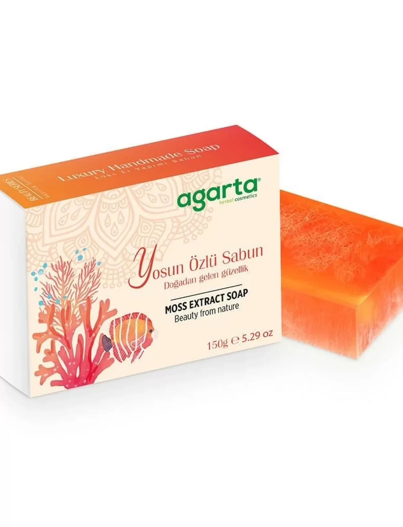 Agarta El Yapımı Güzellik Sabunu 150 Gr Yosun Özlü