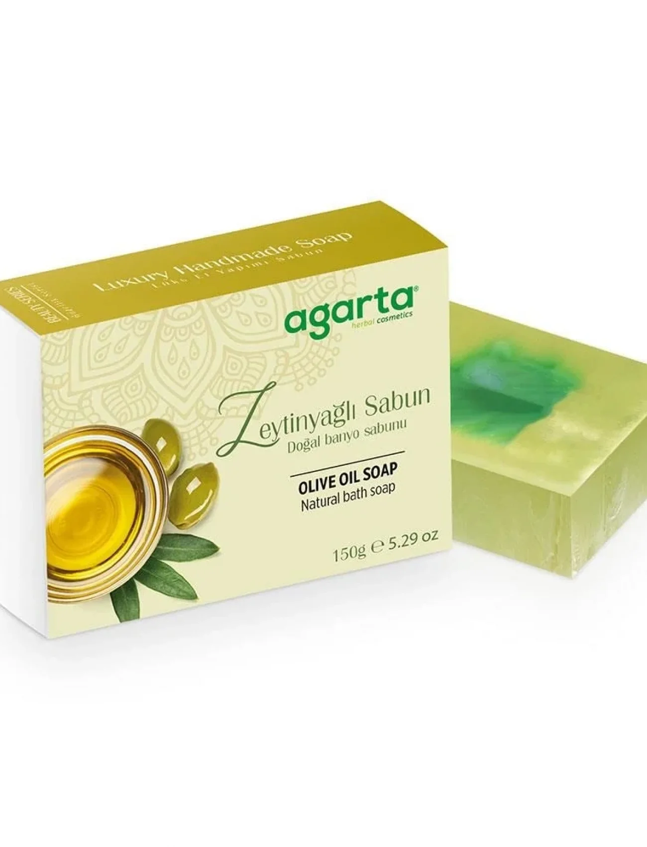 Agarta El Yapımı Güzellik Sabunu 150 Gr Zeytinyağlı