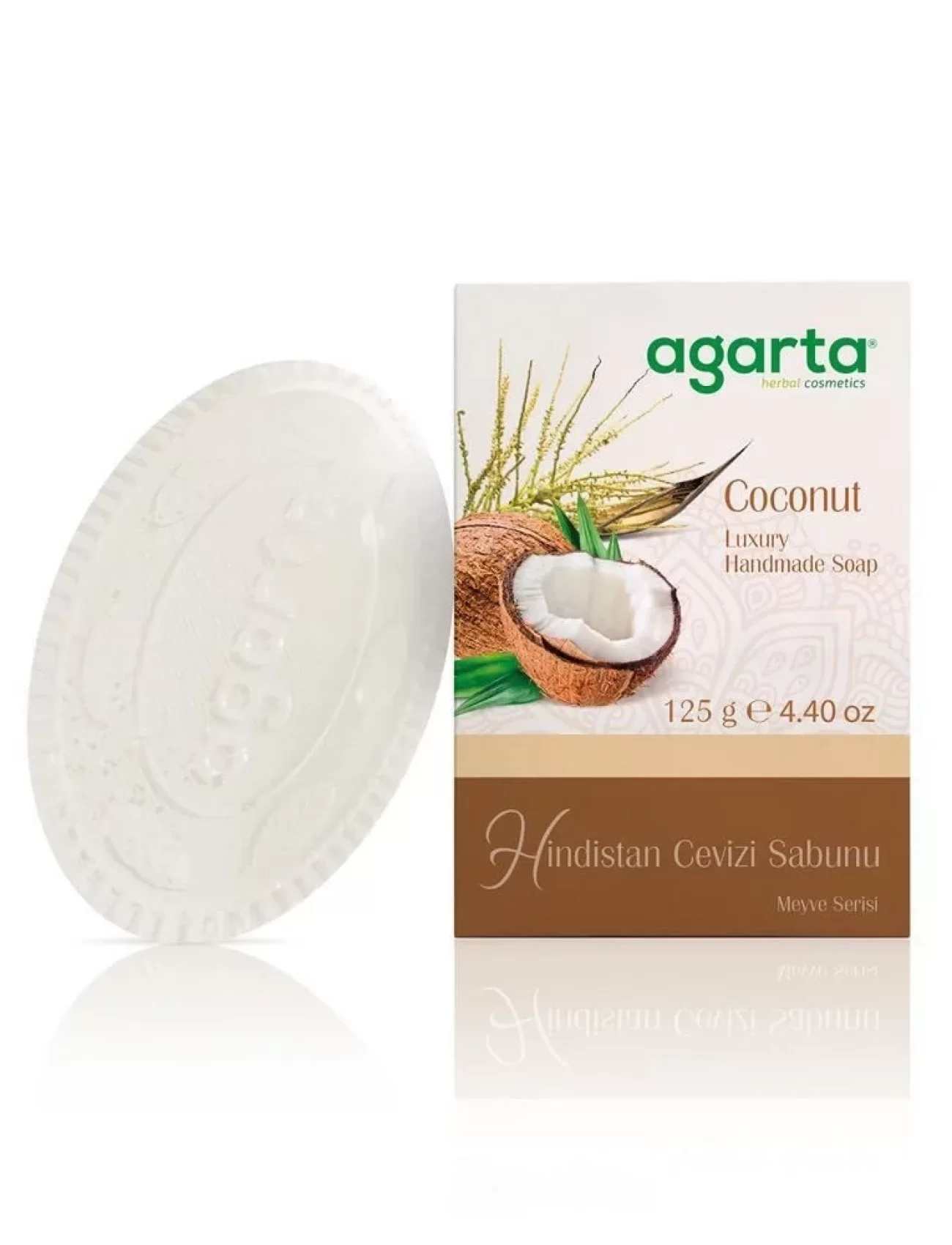 Agarta Meyve Bahçesi Sabunu 125 Gr Hindistan Cevizli