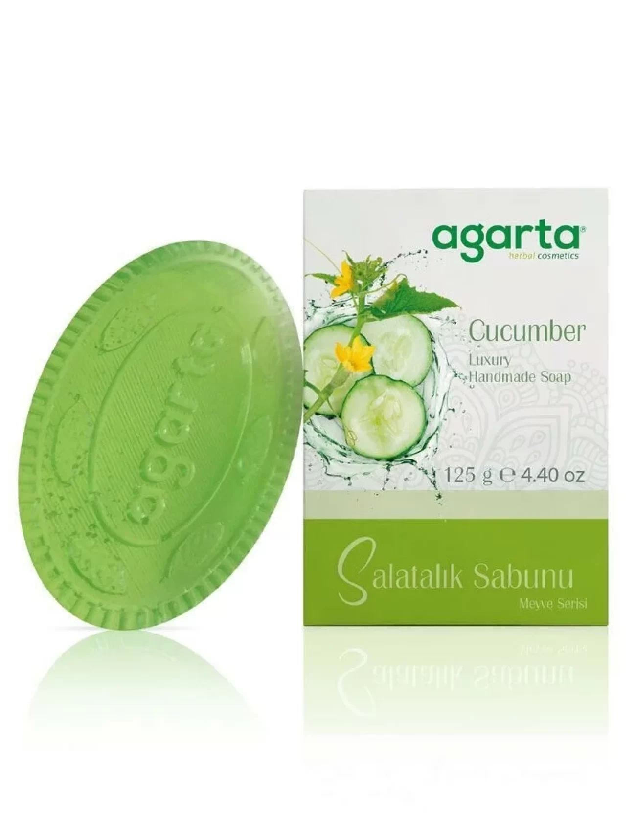 Agarta Meyve Bahçesi Sabunu 125 Gr Salatalık