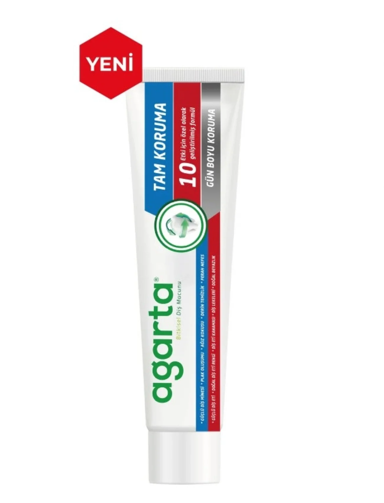 Agarta Tam Koruma 10 Etki Diş Macunu 75 Ml